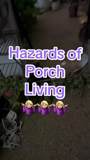 Unexpected storm blew in with a fury this morning. 💨💨💨 It’s the hazards of porch living 🤷🏼‍♀️. Glad I was home at least, and of course power is out. But, an hour later, it’s sunny and the birds are out. ☀️Thankful it’s over cuz I got a ton of planting to do… 🪏🪴Have a great Sunday, Friends. #storm #porchliving #windy #gardenlife #gardening