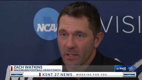 Washburn football taking the season one game at a time