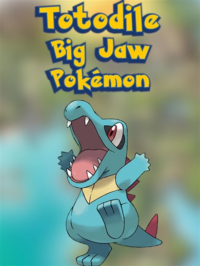 Daily Pokédex 158: Totodile feat. @cyphr_redgrave #pokemon #johto #Pokémon30thAnniversary
