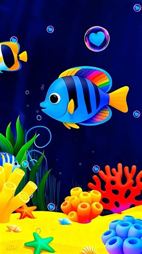 Calm Fishes for Sleep 🪸 Magical The Underwater World 🐠 Baby Lullaby