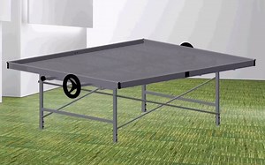 温室大棚花卉苗床设计