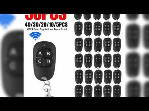 A must-have product! 433 Mhz RF Copy Remote Control Key 433.92mhz 4CH Transmitter Duplicated Cloni