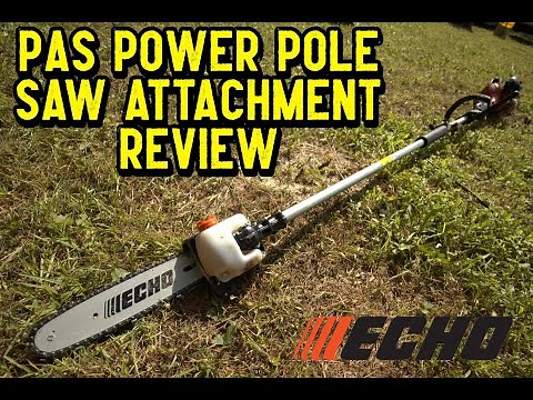 Echo PAS Pole Saw Attachment Review by ‪@GettinJunkDone‬