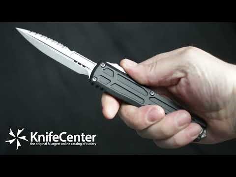 Microtech 1120EX-12S Signature Series Ultratech EX ZBP Zero Blade Play AUTO OTF Knife