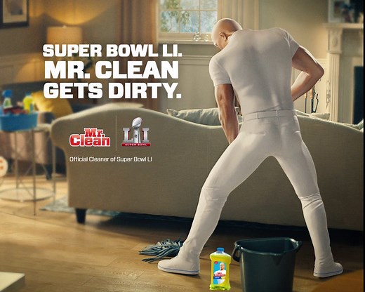 8.2M views · 14 reactions | Watch the Official Cleaner of Super Bowl LI get dirty in his sexy new Super Bowl ad. spr.ly/41909Lmwj #SB51 #MrClean | Mr. Clean | Facebook