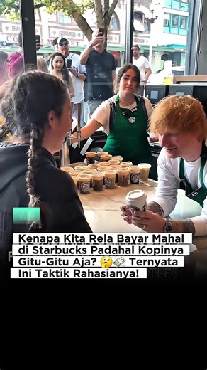 Pernah nggak sih kepikiran, kok kita rela bayar 60rb-an buat kopi 🤔💸 ​Ternyata, Starbucks itu bukan jualan kopi, tapi jualan pengalaman dan produktivitas. ☕️💻 ​Mulai dari: ​Suasana yang Homey: Bikin betah berlama-lama. ​Fasilitas Lengkap: AC dingin, kursi empuk, meja yang pas, sampai colokan di mana-mana. ​Mood Booster: Musik yang tenang dan lampu yang nyaman bikin mood kerja makin naik. ​Jadi, yang kita beli itu sebenarnya
