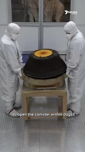 6.8K views · 27 reactions | A NASA space capsule carrying the largest soil sample ever from the surface of an asteroid has touched down in the Utah desert. #space #NASA #7NEWS | 7NEWS Australia | Facebook