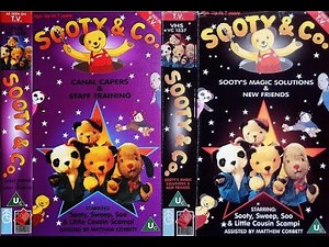 Sooty & Co. – Canal Capers/Staff Training (VC 1336), Sooty's Magic Solutions/New Friends (VC 1337)