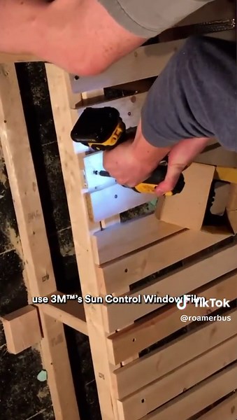 During Roamer Bus' conversion, sustainability shaped the design. I sourced local products, repurposed items, and recycled the scraps. My mindful approach to radiate the eco-consciousness I learned in architecture school enhanced the overall project. I've always seen the value of using technology to make life better, and reflecting on my journey, there are things like @3M Sun Control Window Film, which blocks 97% of infrared light - that would make a HUGE summer comfort difference in my bus. And