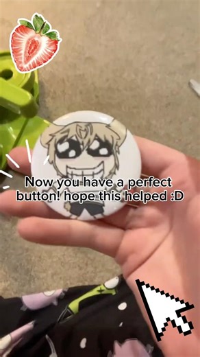 How to use a button/pin maker!! :D #diy #fypシ #antizoo #pinmaker