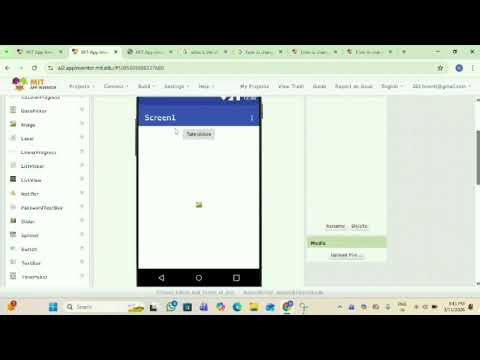 How to make camera app using MIT App Inventor/camera app kaise Bnaye