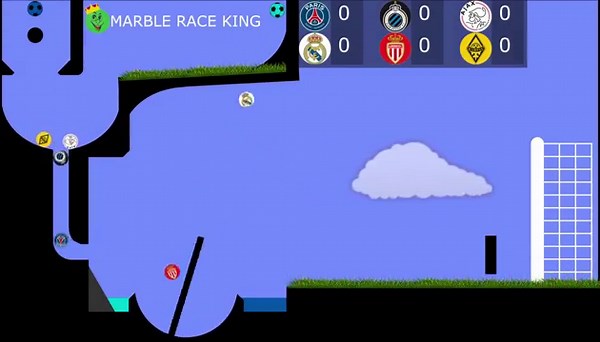 Champions League 2025/26 - Beat The Keeper Marble Race