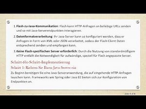 Effektive Java- und Flash-Kommunikation: Ein leichter, nur clientseitiger Ansatz