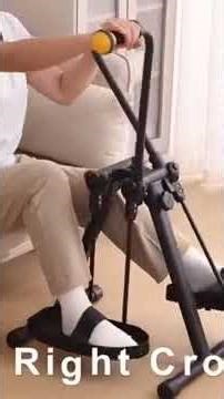 Under Desk Elliptical Machine, Electric Elliptical Leg Exerciser for Seniors with 12 Adjustable,