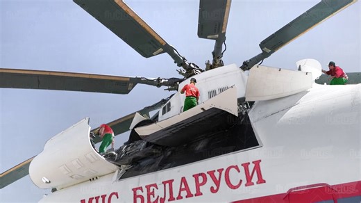 Behind the Crazy Process of Starting World’s Largest Helicopter Ever Made