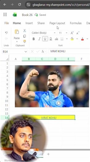 How to Add Hyperlink in Excel⚡️#excel #office #spreadsheet