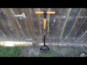 Fiskars Hand Tiller Review and How to Plant Grass with ONLY Hand Tools!