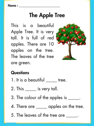Learn About Apple Trees for Kids
