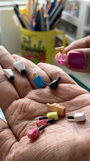 Part-6 Mini Makeup Studio #shortvideo #shorts #diy #art #mirror #miniature #trending #satisfying