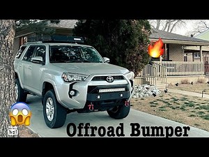 STUBBY 4RUNNER BUMPER C4 STYLE INSTALL