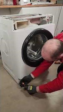How do I replace the washing machine door seal? 💦