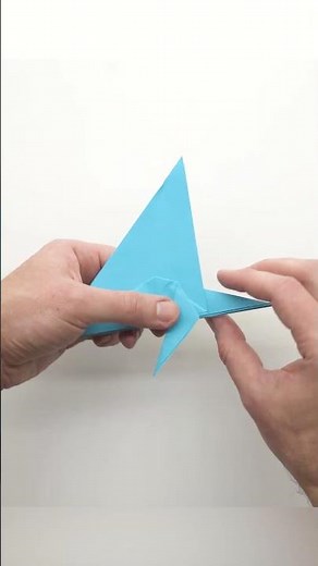 Cómo hacer una paloma de papel (pájaro de origami) #origami #diy #papel