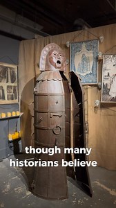 5.6K views · 60 reactions | The Iron Maiden is one of the most feared torture devices in history. Shaped like a standing coffin and lined with iron spikes, it was designed to trap a victim inside — the spikes piercing flesh but avoiding vital organs to prolong agony. | Medieval Torture Museum | Facebook