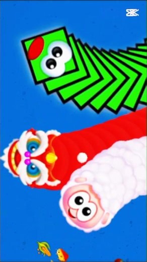 Trapped with a Big Snake #shorts #wormszone