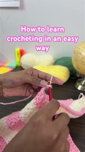 The Easy Way to Learn Crocheting | Step-by-step Tutorial | Beginners Friendly #crochet #crocheting