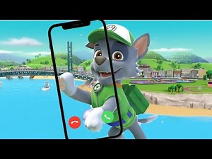 Incoming Call from Rocky | Paw patrol