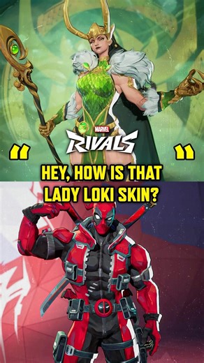 New Deadpool and Lady Loki interaction in Marvel Rivals Season 6! 🗣️