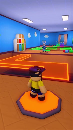 Jeffy got trolled by Judy in teamwork obby😂 #shorts #roblox