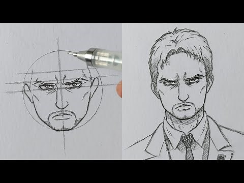 How To Draw Reiner Braun From Aot Season 4 With Ease! | 進撃の巨人 | ss_art1