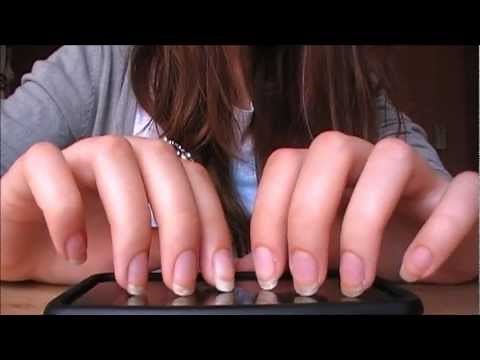 ASMR ~ tapping & scratching ~ (Long nails)