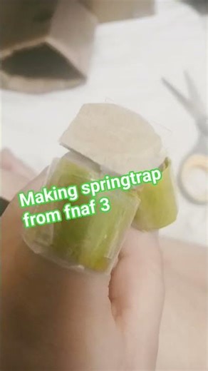 making spring trap from fnaf