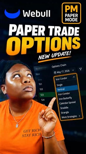 The New Webull Paper Trading Update You Need #webull #trading #optionstrading
