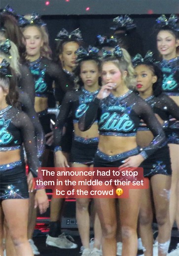 A sea of phones 😭 #cheer #cheertok #cheerextreme #allstar #cheersquad #seniorelite #cheerleader #cheerleading #sport