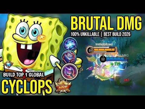 CYCLOPS BEST BUILD 2026 | BUILD TOP 1 GLOBAL CYCLOPS GAMEPLAY | MOBILE LEGENDS✓