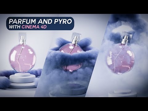 Parfum & Pyro smoke / Cinema 4D - Octane (beginner Tutorial)