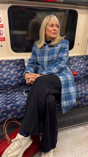 It’s not often in life you get on an empty tube train during the day… 🚇 | Nicki Chapman