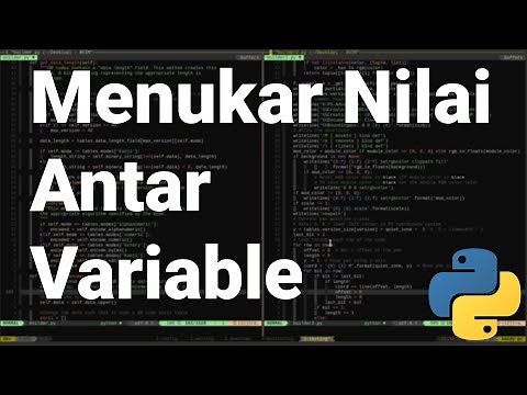 Pythonic 01 | Menukar Nilai Antar Variabel | Swapping Values | Belajar Python | Tutorial Python