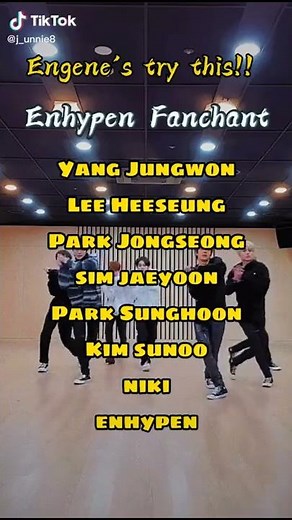 ENHYPEN Fanchant