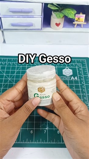 DIY Gesso | DIY Gesso At Home | Homemade Gesso Recipe ✨ #anikasartgallery @AnikasArtGallery922