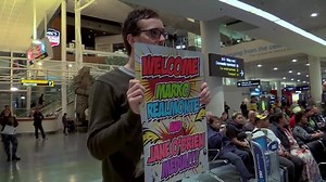 David Farrier welcomes some Jane O'Brien representatives in this clip from Tickled See it in theatres now: http://bit.ly/TickledTheatres | Tickled