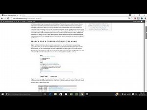 Illinois Business Entity Search | Corporation | LLC | Partnership