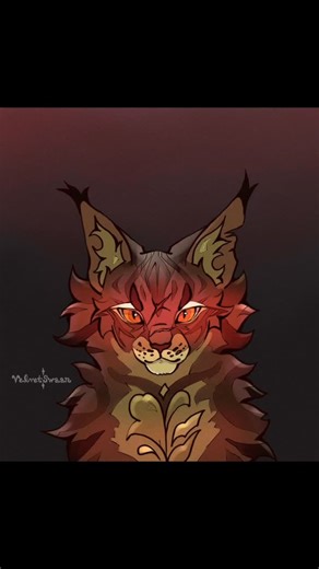 saya on Instagram: "tigerstar and his mad aura ‼️let’s not also forget the many cats he killed during the great battle and consequential deaths too #warriorcats #warriorcatsart #warriorcatsfanart"