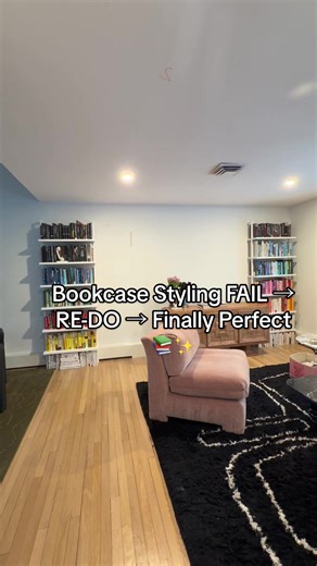 Transforming My Living Room: Bookcase Styling Journey