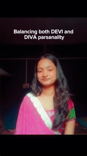 balancing both DEVI and deva parsanality #love #design #deshi #parsanalaty