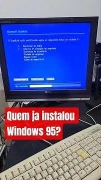 starting to install windows 95