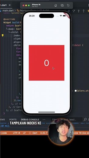 Index Stack Flutter bikin layout & UI makin rapi!#coding #flutter #stackwidget #indexstack #layout